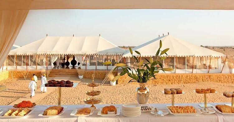 Golden Sandstone Hotel Desert Safari Camp Jaisalmer Exterior photo